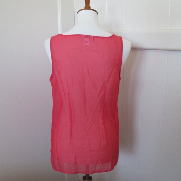 3/$15 LOFT | Sleeveless Ruffle Top - Picture 3 of 7